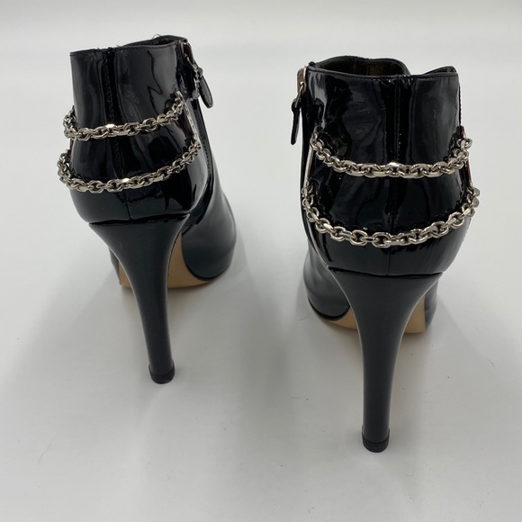 Escada. Black patent leather booties. Size 40 - Picture 4 of 9
